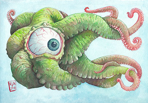 Squiggly Eye Creature